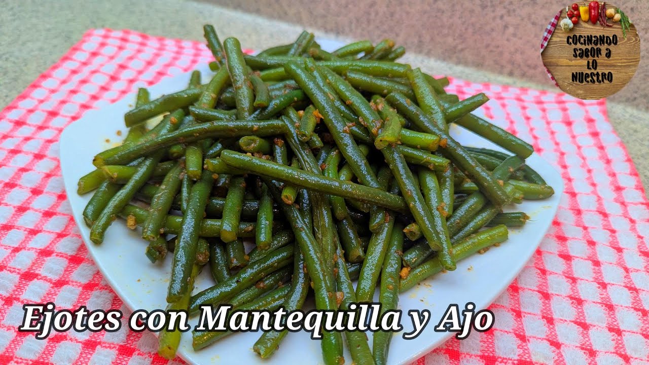 Ejotes con Mantequilla y Ajo **para acompañar en la cena de Accion de Gracias 🦃 o Navidad 🎄 