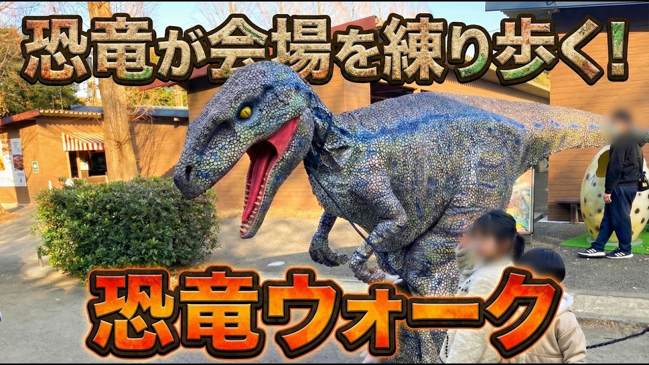 恐竜ウォーク【＃イベント遊具のワンステップ】