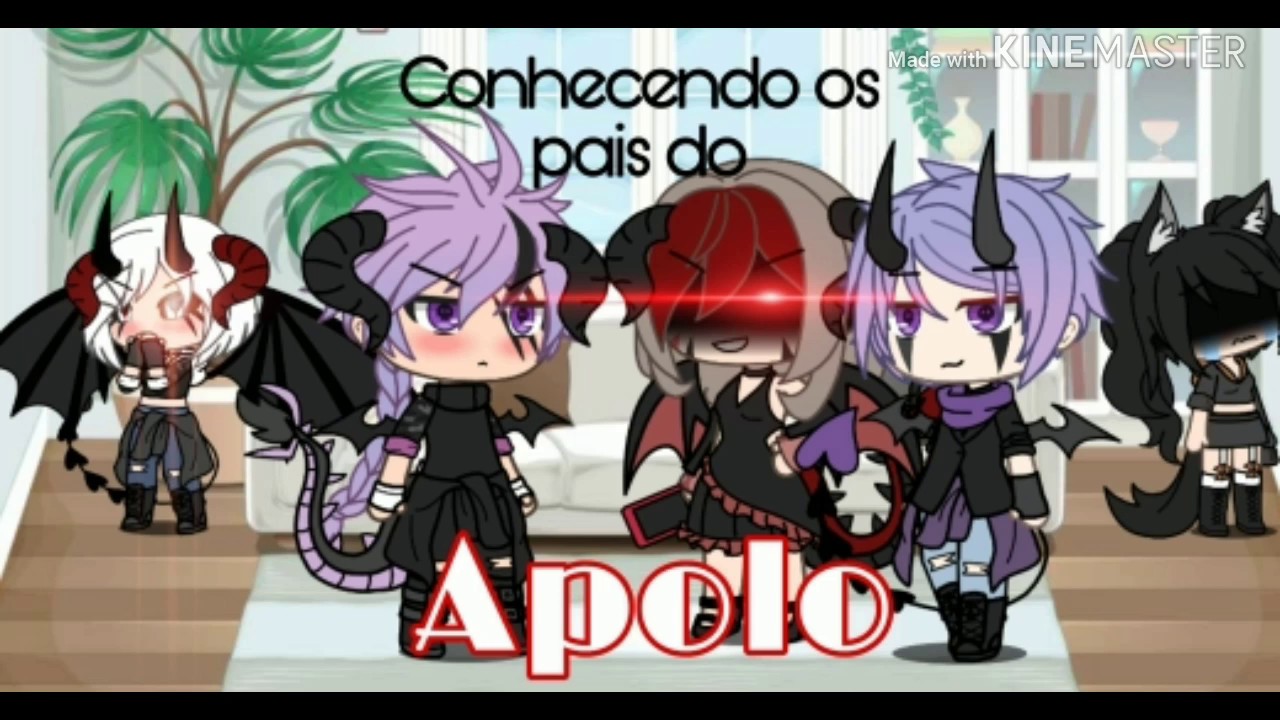 Conhecendo os pais do Apolo ✨ {gacha life}   parte 2/3