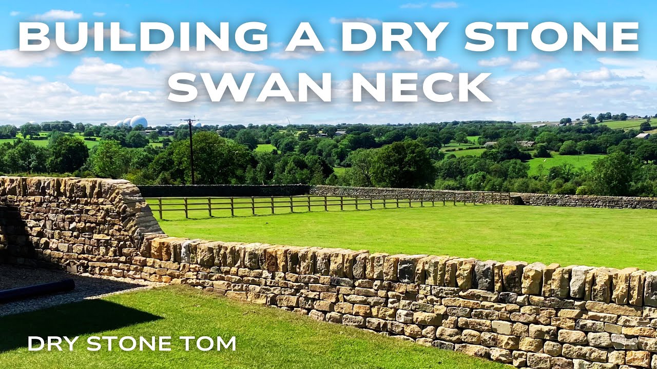 Dry Stone Walling - Building A New Wall With A Swan Neck
