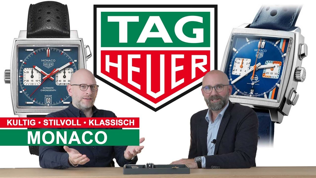 Die aktuelle TAGHEUER Monaco Collection von Mister B präsentiert