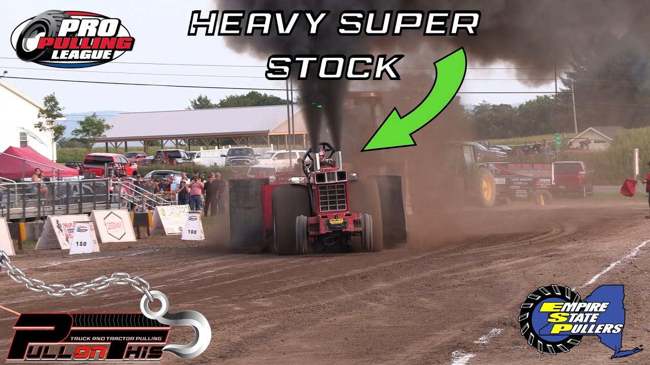 Pro Pulling HEAVY SUPER STOCK Tractors in 4K