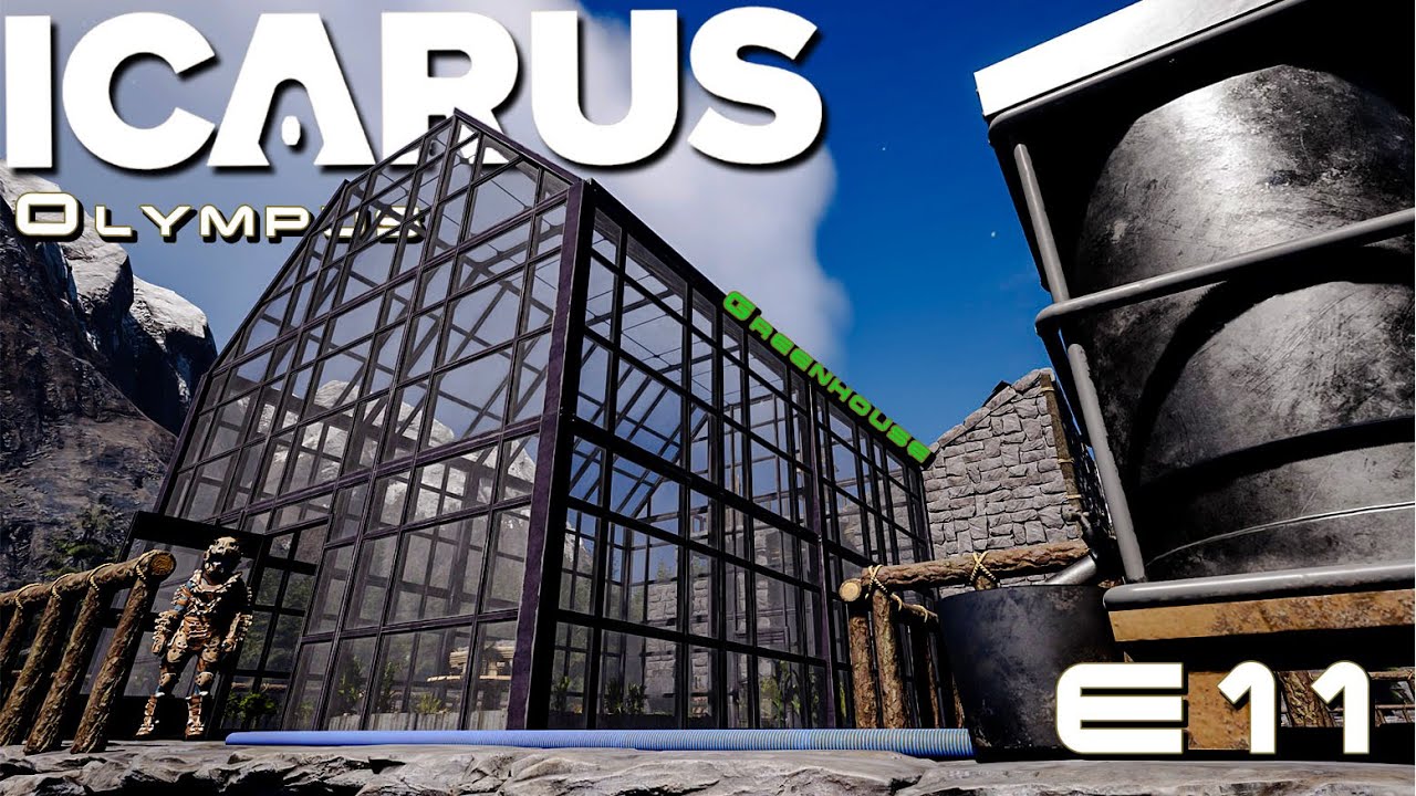 Greenhouse into Full Effect! / ICARUS / Olympus E11 / Week 172 Update / #icarus  #gaming #survival