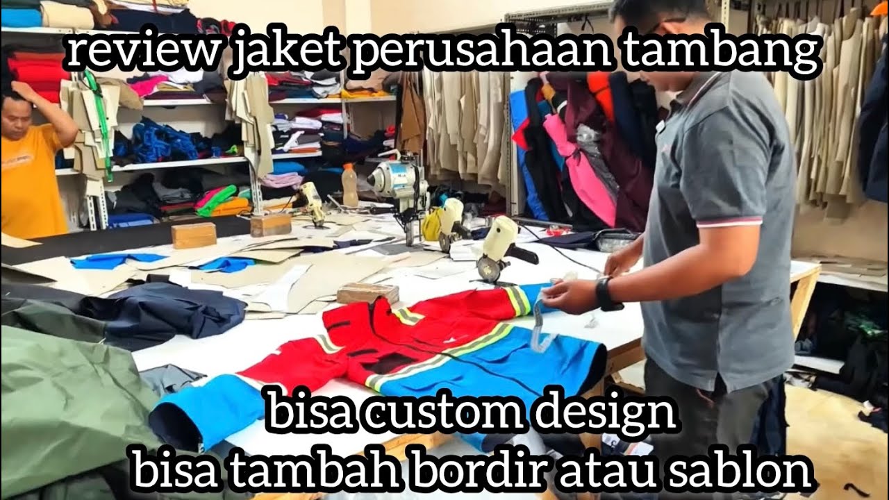 DI KONVEKSI KAMI BISA MENGERJAKAN BERBAGAI JAKET