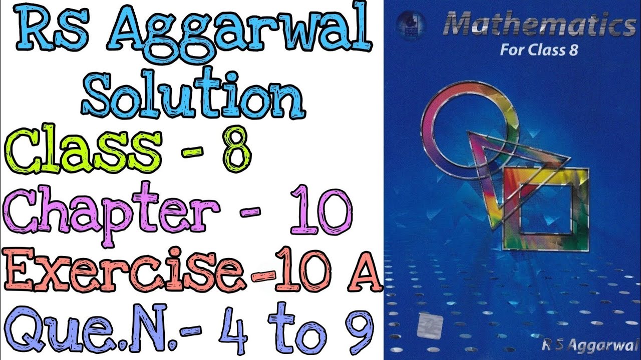 Profit and Loss | Class 8 Exercise 10A Question 4 to 9 | Rs Aggarwal | Md Sir