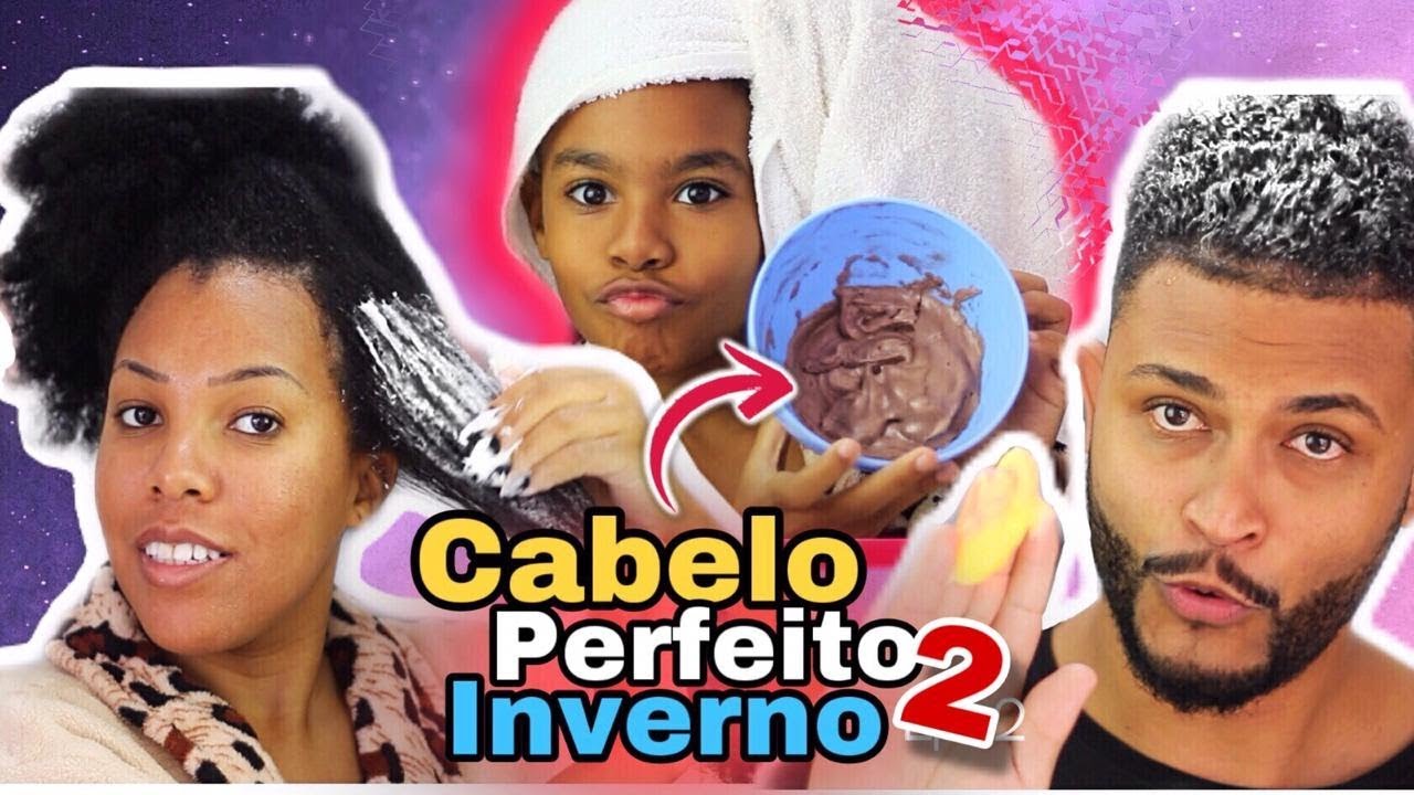 As MELHORES  Receitas Caseiras para CABELO CRESPO  no INVERNO por Luany Cristina