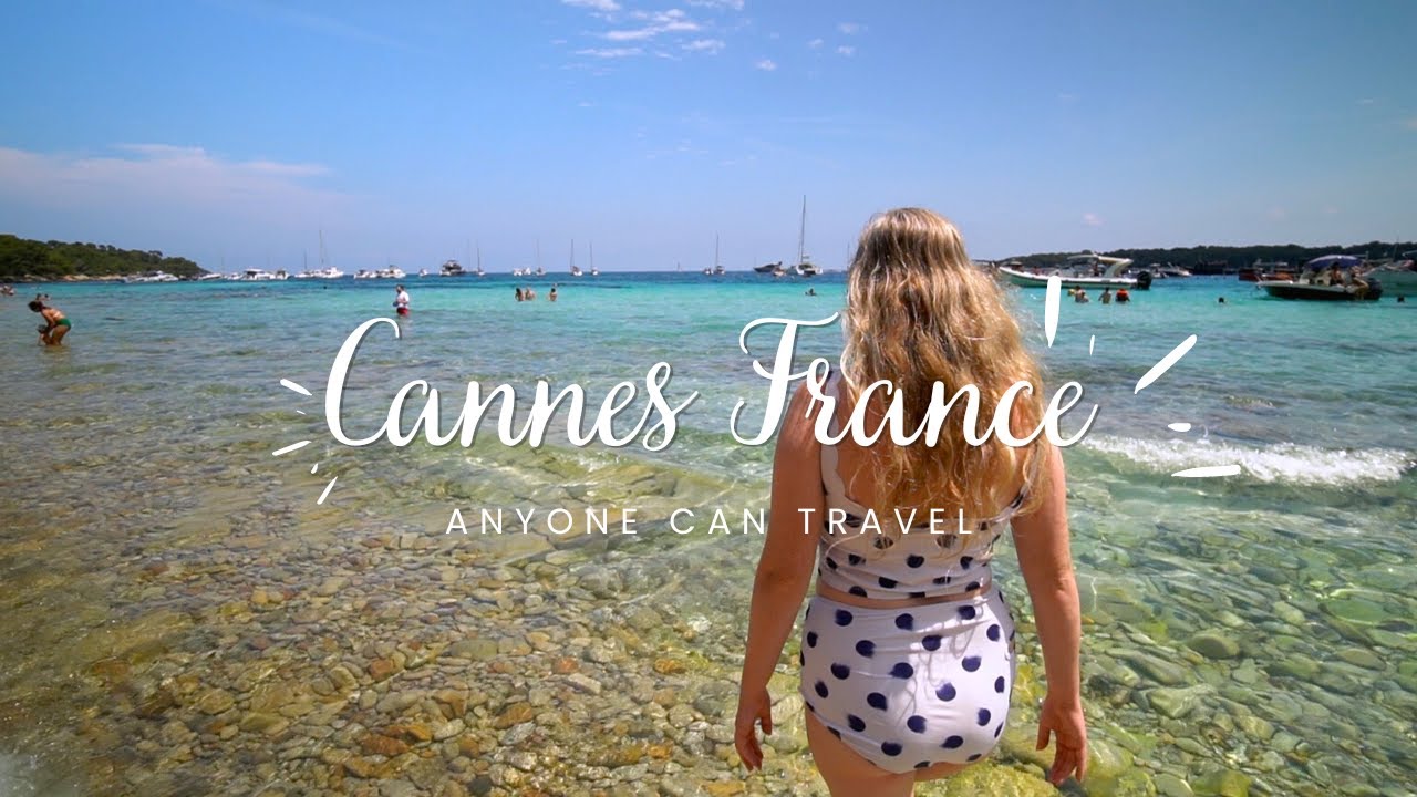 The island with the BLUEST water in Southern France | South of France Vlog Cannes