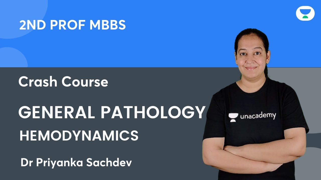 2nd Prof MBBS Crash Course | General Pathology Hemodynamics | Dr. Priyanka Sachdev