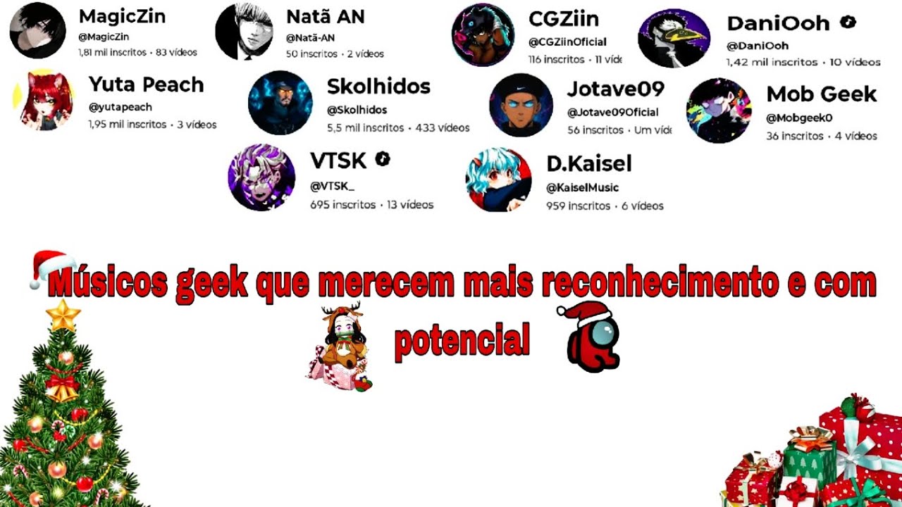 Músicos geek que merecem mais reconhecimento e com potencial 