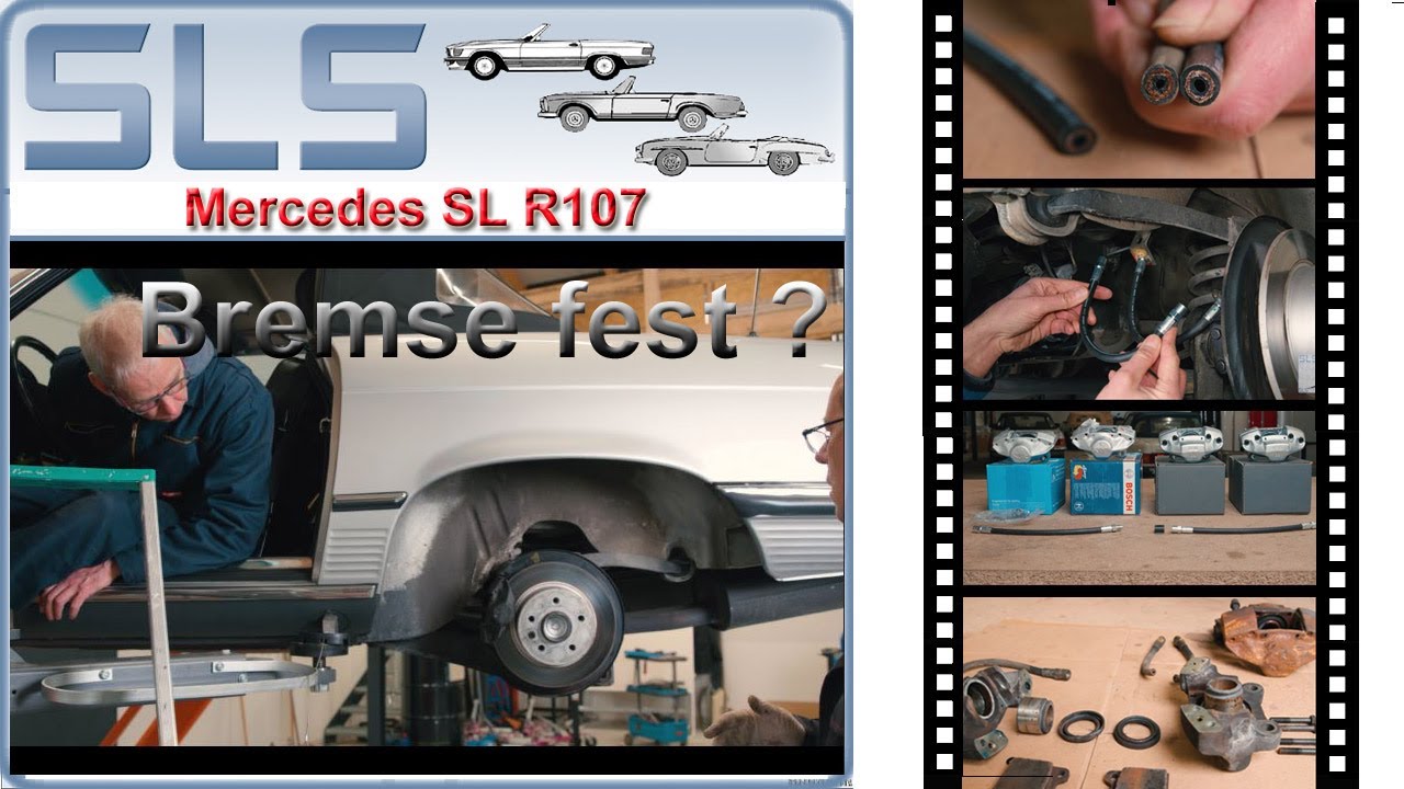 Bremse fest ? Och nö. Mercedes R107 560SL - RETTEN ODER NEU ? aber unverhofft kommt oft :-)