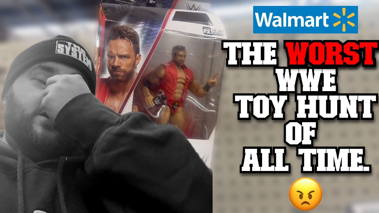 WALMART — ОТСТОЙ!!! ХУДШАЯ ОХОТА ЗА ИГРУШЕЧНЫМИ ФИГУРКАМИ WWE ЗА ВСЮ ИСТОРИЮ!