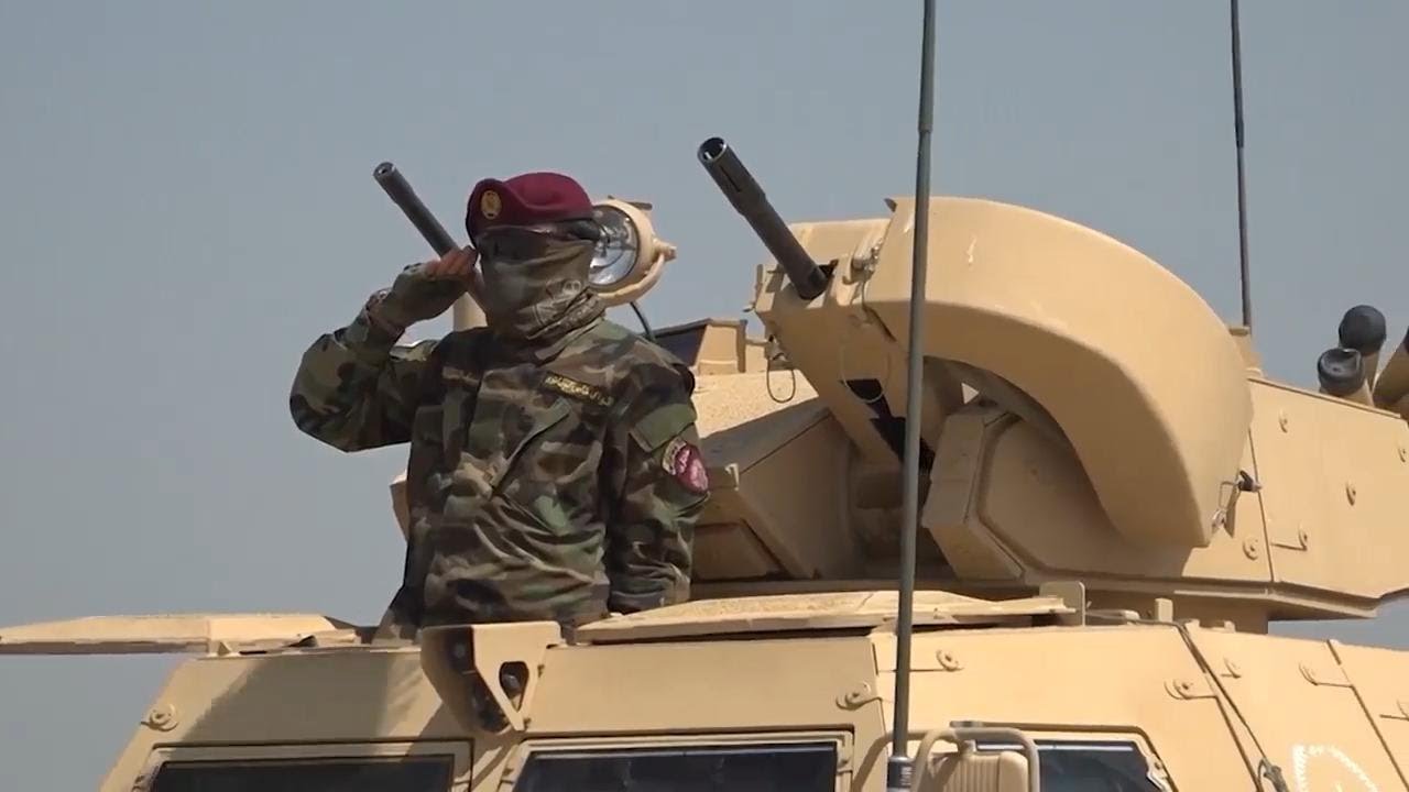 The Taliban celebrate 3 years in power with a military parade at a former US air base in Afghanistan
