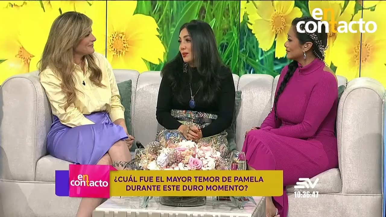 Pamela Cortés no le contó sobre su salud a su hijo para protegerlo | En Contacto | Ecuavisa