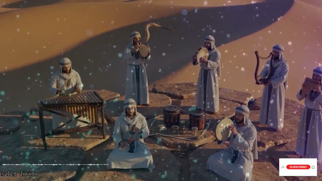 En La Ciudad De David, Shofar, Cánticos Hebreos E Instrumentos Elevan Dulce Presencia De Adonai