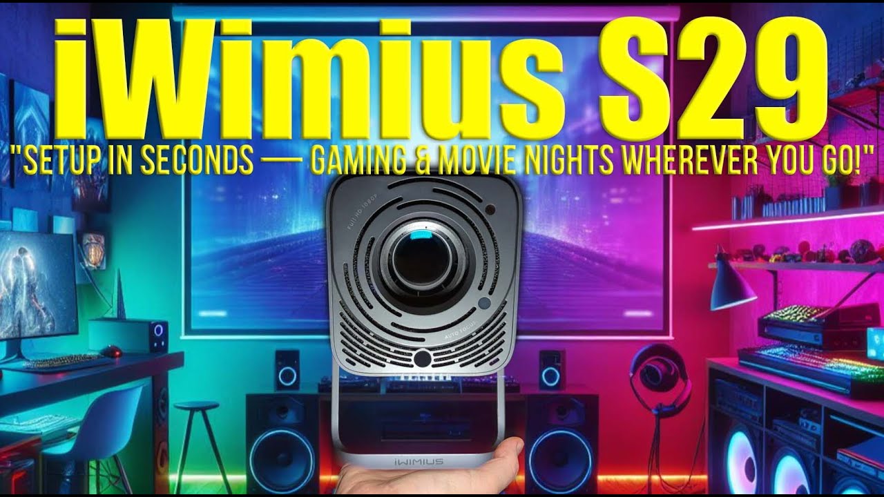 iWimius S29 Projector Review - 
