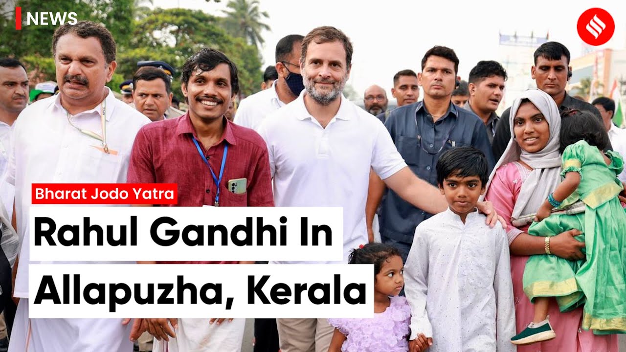 LIVE: Rahul Gandhi Resumes Bharat Jodo Yatra From Punapra Village In Allapuzha, Kerala