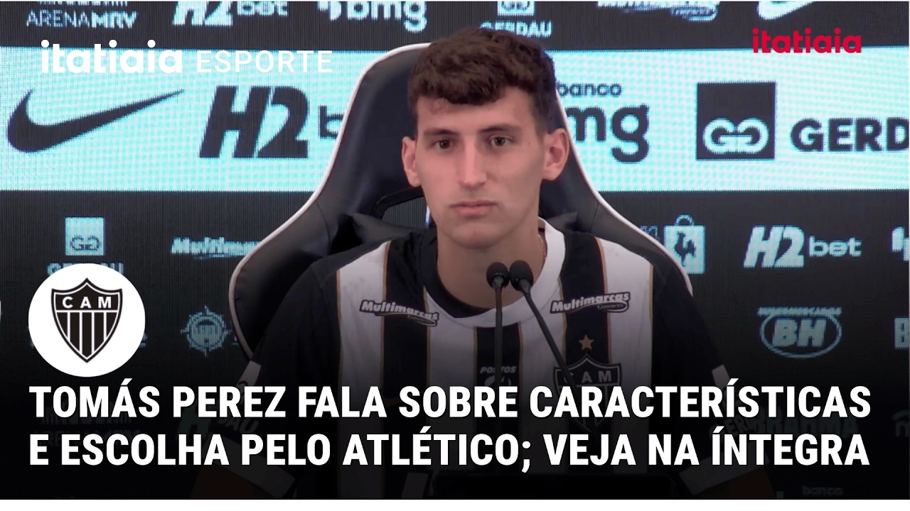 ATLÉTICO APRESENTA TOMÁS PEREZ, SÉTIMO REFORÇO PARA A TEMPORADA 2026