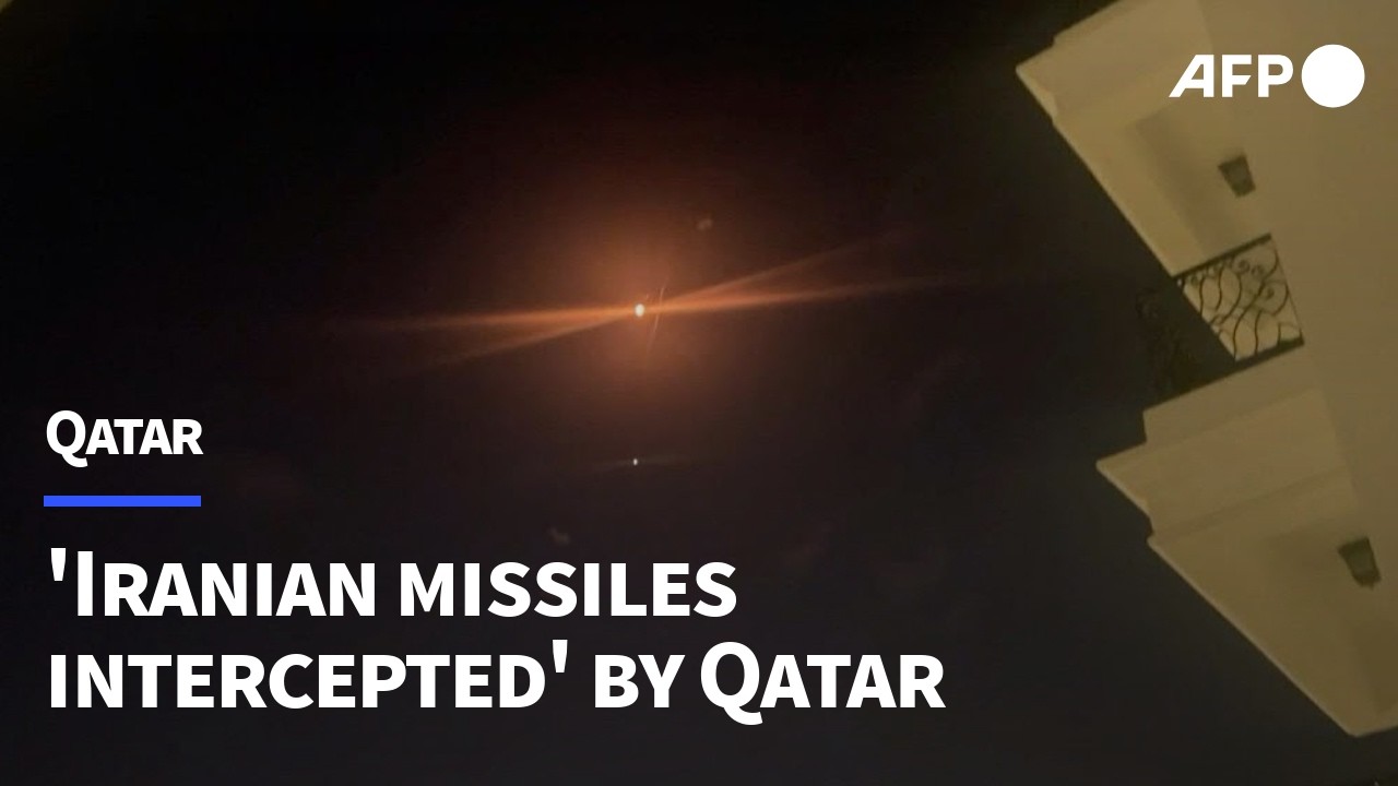 Explosions heard in Doha as Qatar says intercepted missile attack | AFP