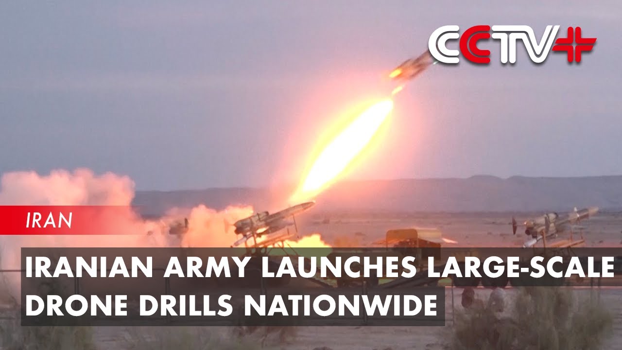 Iranian Army Launches Large-Scale Drone Drills Nationwide