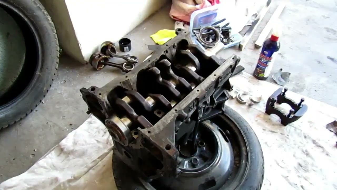 Reconstrucción de motor amarrado 