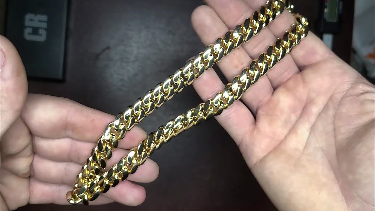 Daniel jewelry inc Cuban Link unboxing / review