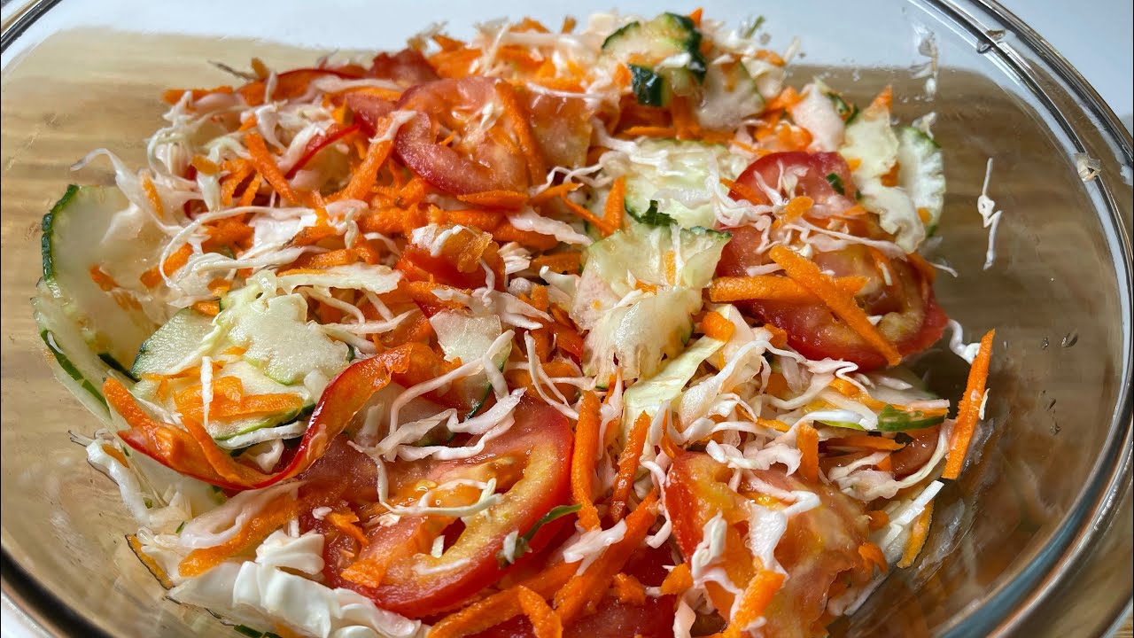 How To Make Coleslaw|Jamaican Style Simple Salad||THE RAINAS KITCHEN