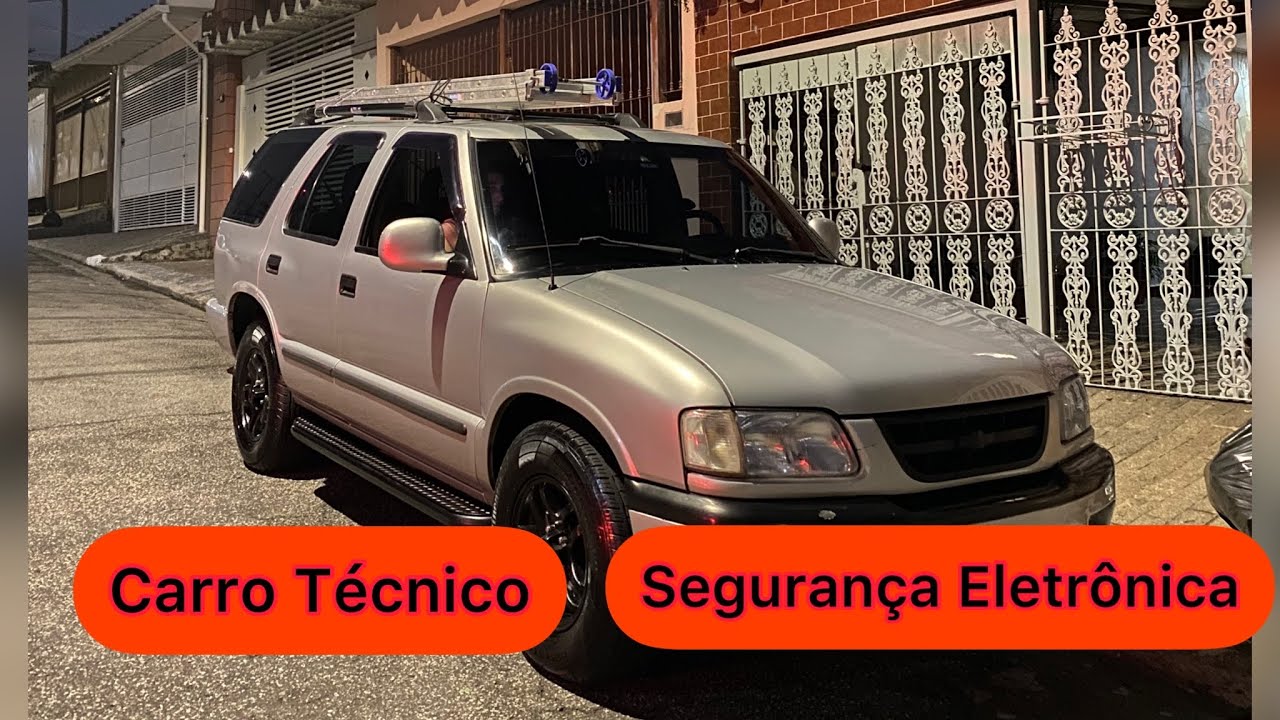 Blazer 2.2 MPFI | Carro para Técnico Segurança Eletrônica | Caminhonete | CFTV BR