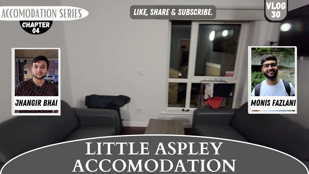 Little Aspley Accomodation || Vlog#30 || #accomodation #themonisfazlani #huddersfield #uniofuk #uk