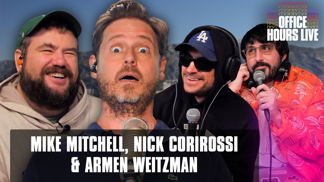 🔴 WE ARE LIVE with Mike Mitchell, Armen Weitzman & Nick Corirossi from 