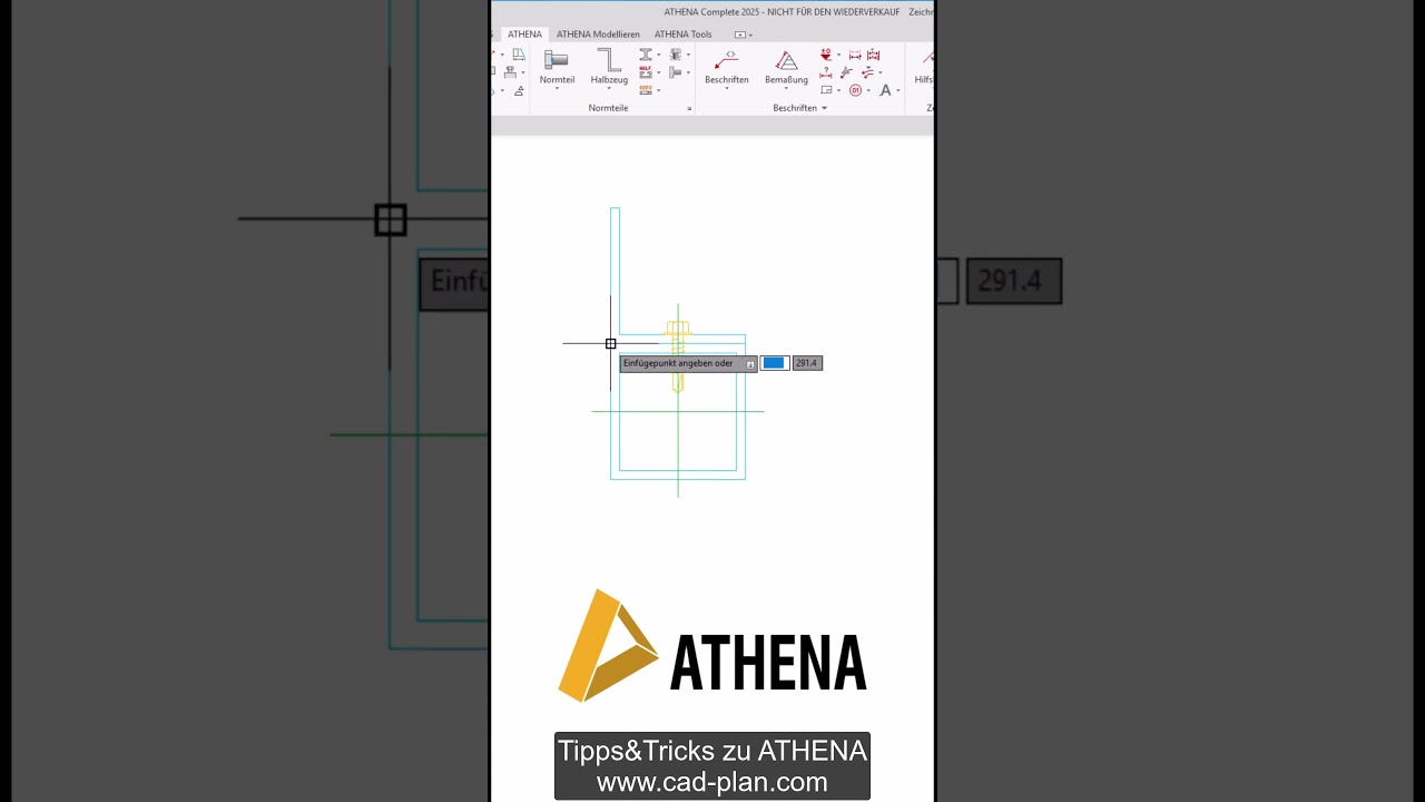 AutoCAD-ATHENA Tastenkombination -Schon bekannt? #construction #autocad #drawing #2d #cad #tutorial