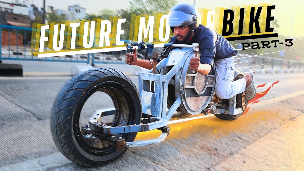 Making Future hubless Motorcycles Part-3|| DIY Hubless Bike
