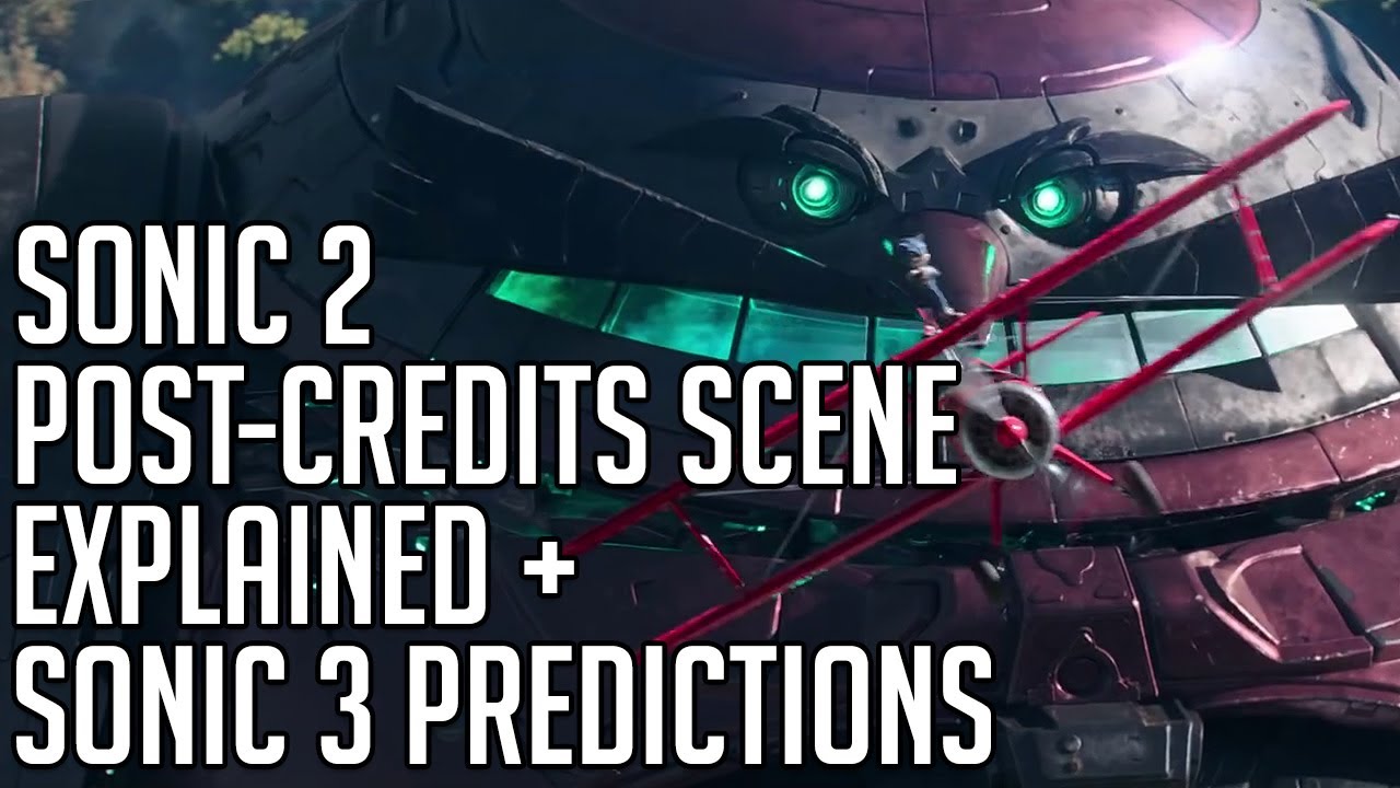 Sonic 2 Post-Credit Scene Explained | Sonic the Hedgehog 3 Predictions | Spoilers