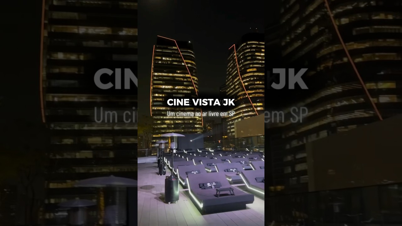 CINEMA AO AR LIVRE NO SHOPPING JK IGUATEMI #passeioemfamilia #passeioemsp #cinema