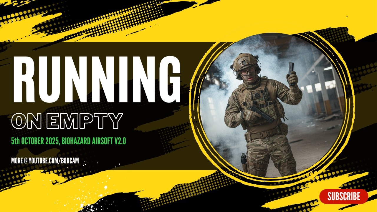 Running On Empty! #airsoftcqb  #airsoft #cqbairsoft #cyma #airsoftvideos