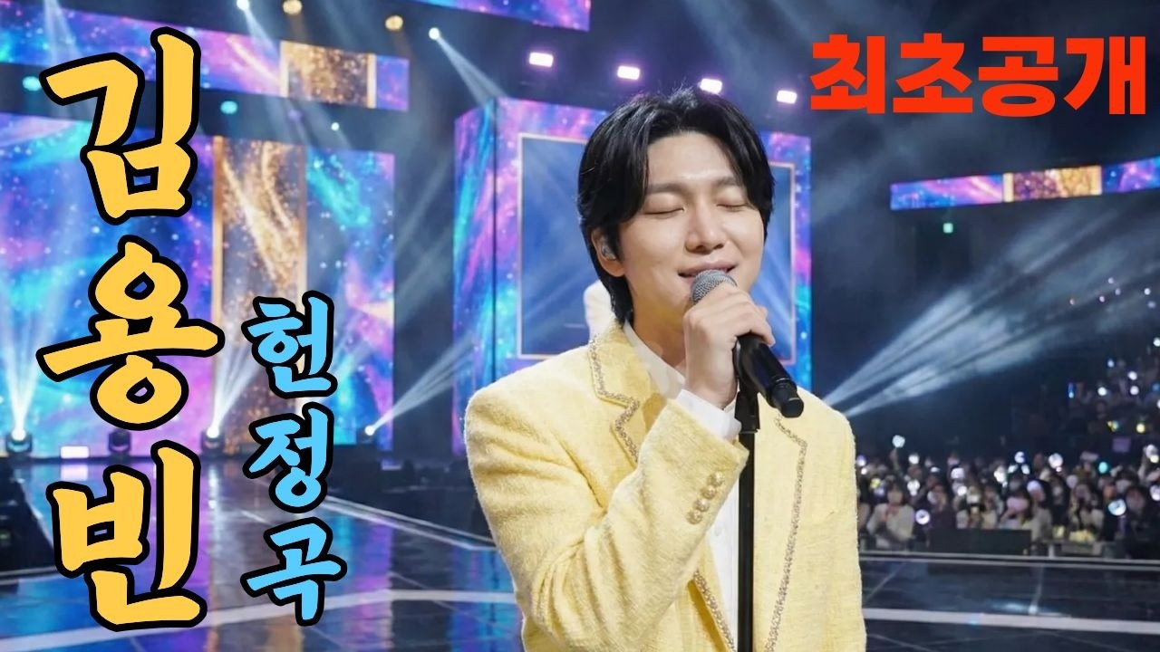 [김용빈] 헌정곡 1부 '기다림과 눈물' 노래하는 모습 자체가 예술인 트로트 귀공자❤️ 김용빈 헌정곡 모음 최초공개