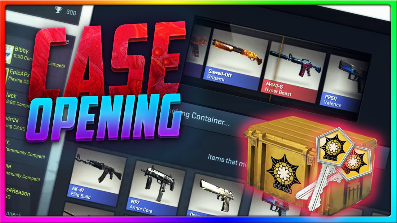 CS GO Case Opening - SideArms has the WORST LUCK! (CS GO Case Unboxing!)