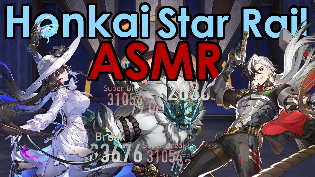 Breaking You With Relaxing Whispers ~ Honkai Star Rail ASMR (close male ear to ear whispers)