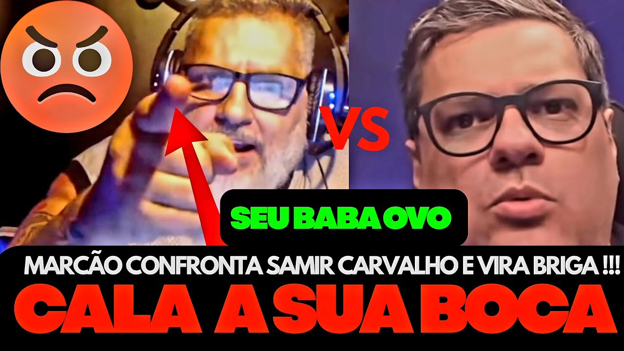 😱TV E RÁDIO MARCÃO DA FIEL - CONFRONTA SAMIR CARVARLHO E VIRA BRIGA! CALA A SUA BOCA SAMIR VEM