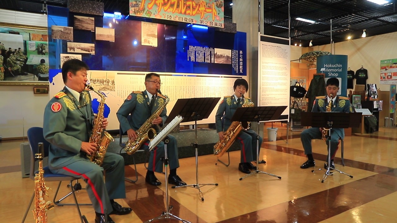 時の流れに身をまかせ（アンサンブル：陸上自衛隊第２音楽隊の演奏♪）