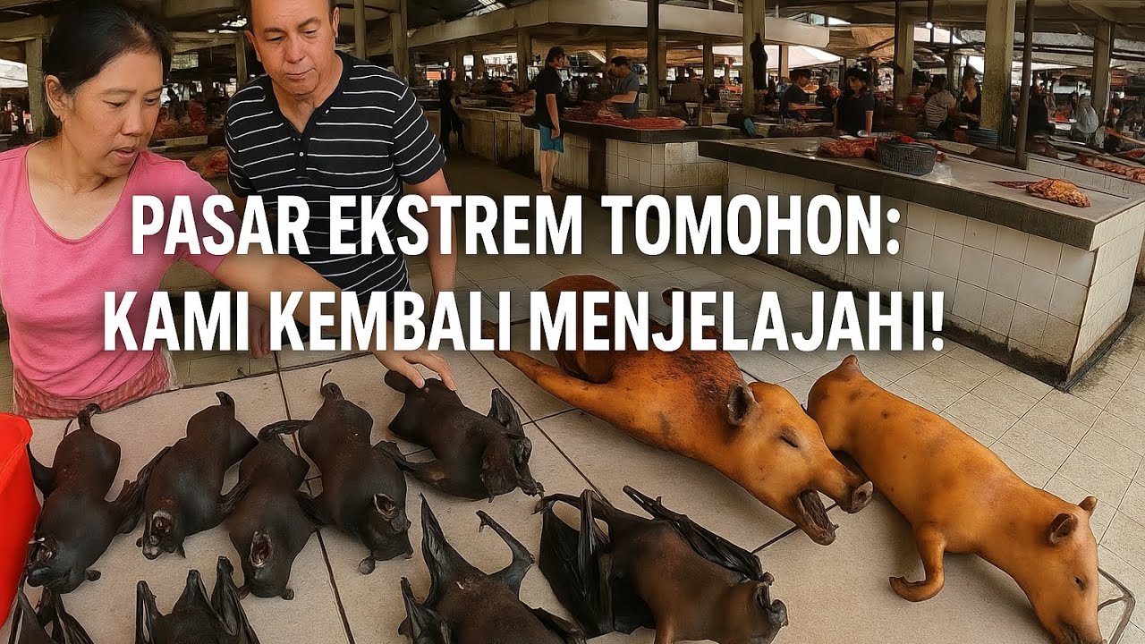 Vlog 1. Suasana Pasar Ekstrim Tomohon, 2025