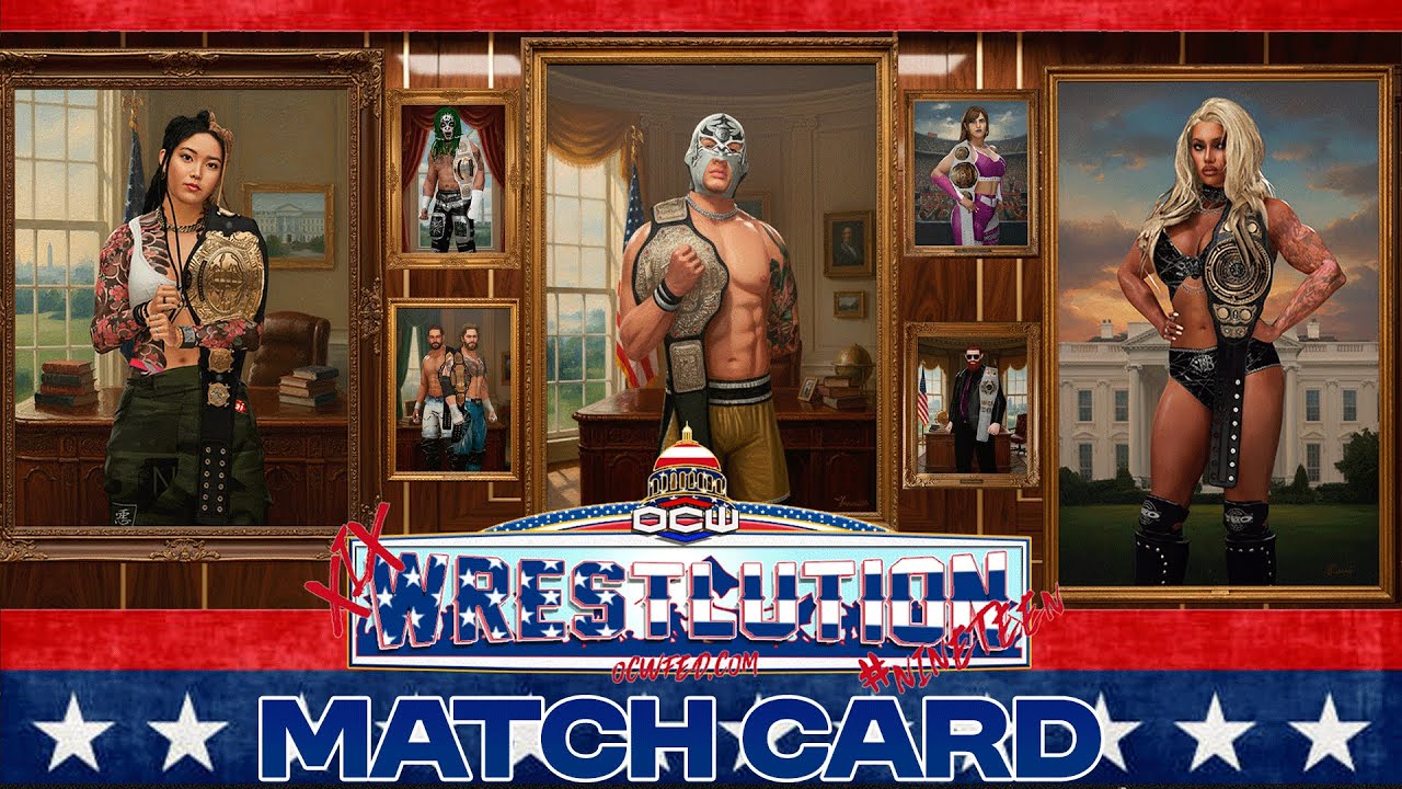 OCWFED: Wrestlution 19 (2025) FULL Card