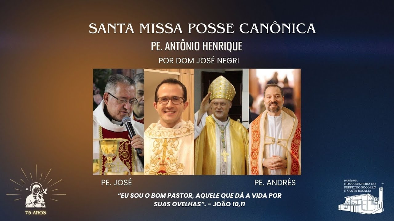 Santa Missa  posse Canônica 21/01/2026
