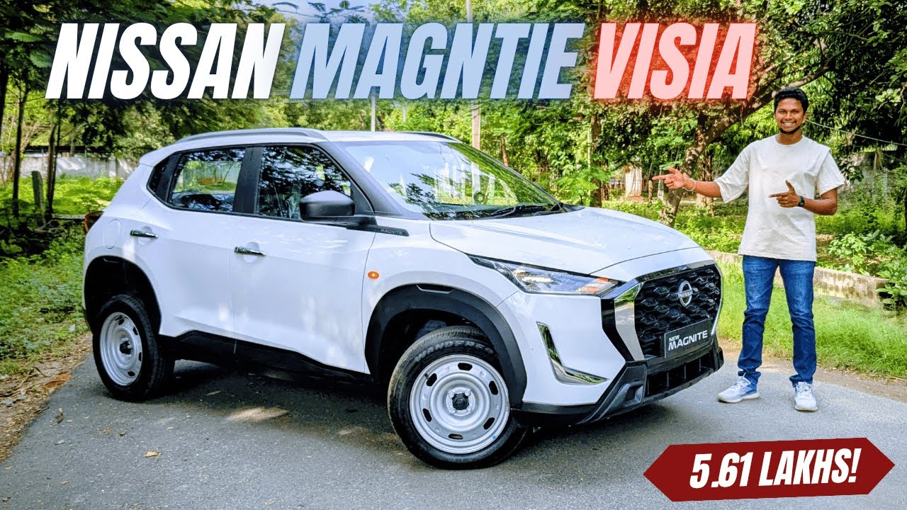 5.61 Lakhs For This Compact SUV! - Nissan Magnite Visia | MotoRush Tamil