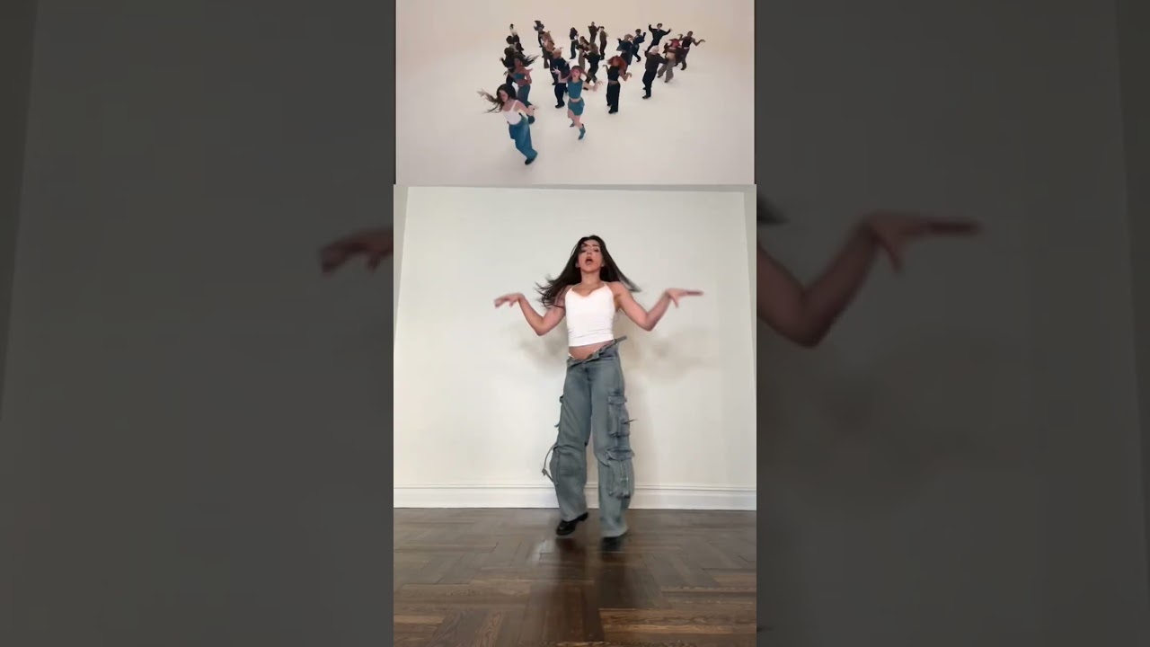 I think it&rsquo;s time 👖 #katseye #gap #choreography #dance #dancer Blue