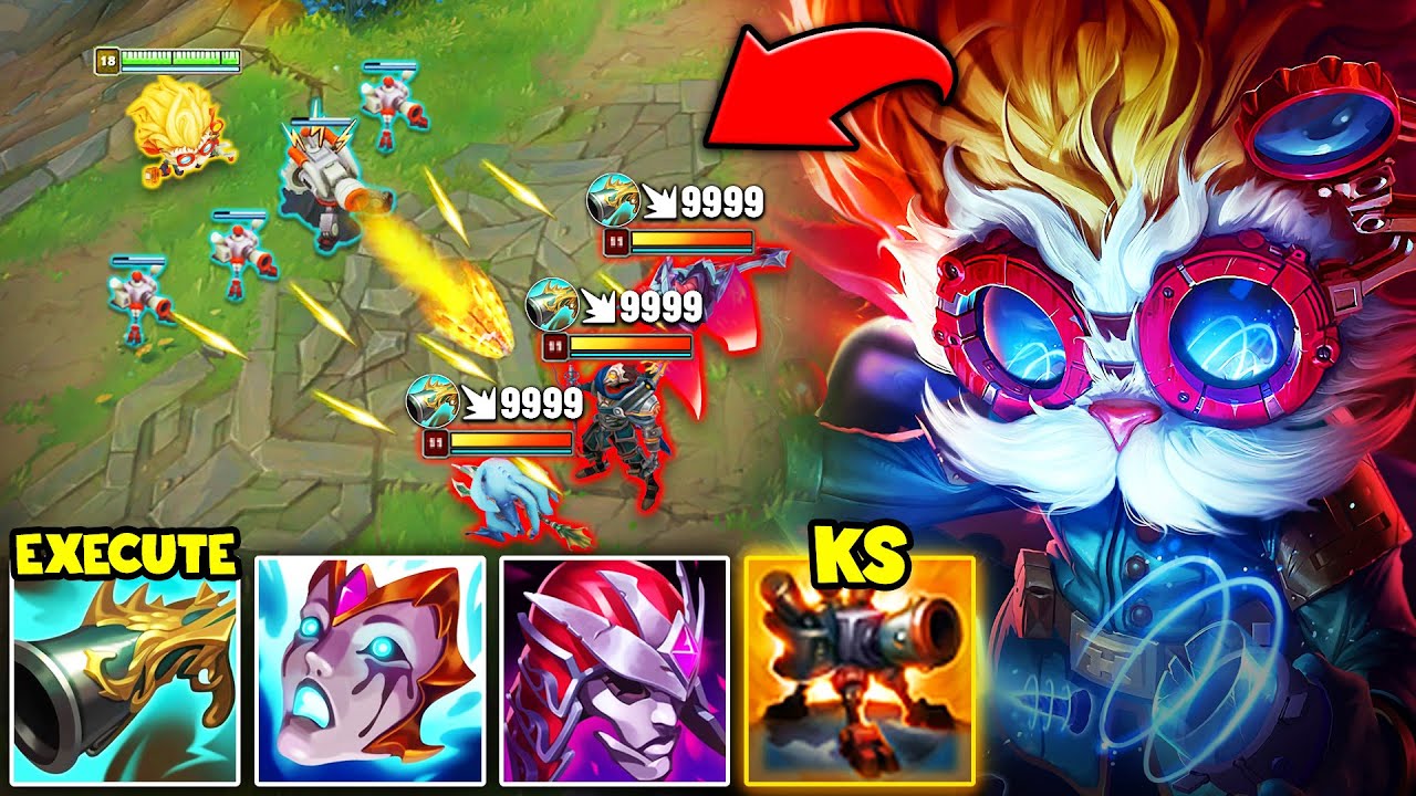 Heimerdinger but I have collector and my turrets steal every kill