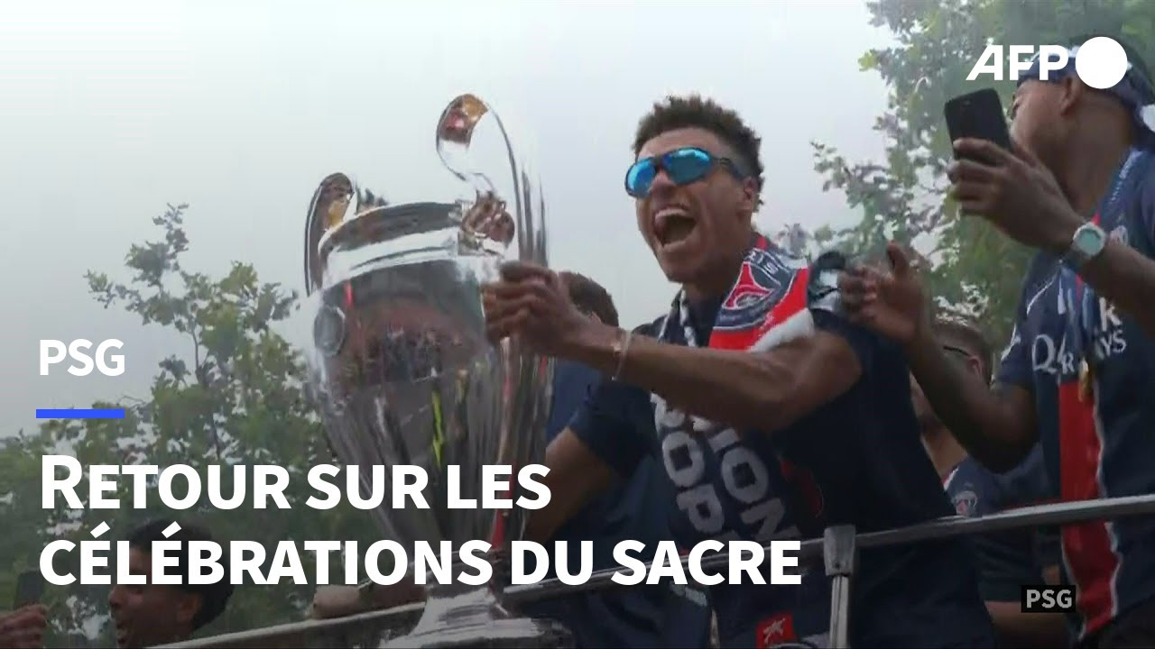 Des Champs-Elysées au Parc des Princes, une journée de festivités pour le PSG | AFP