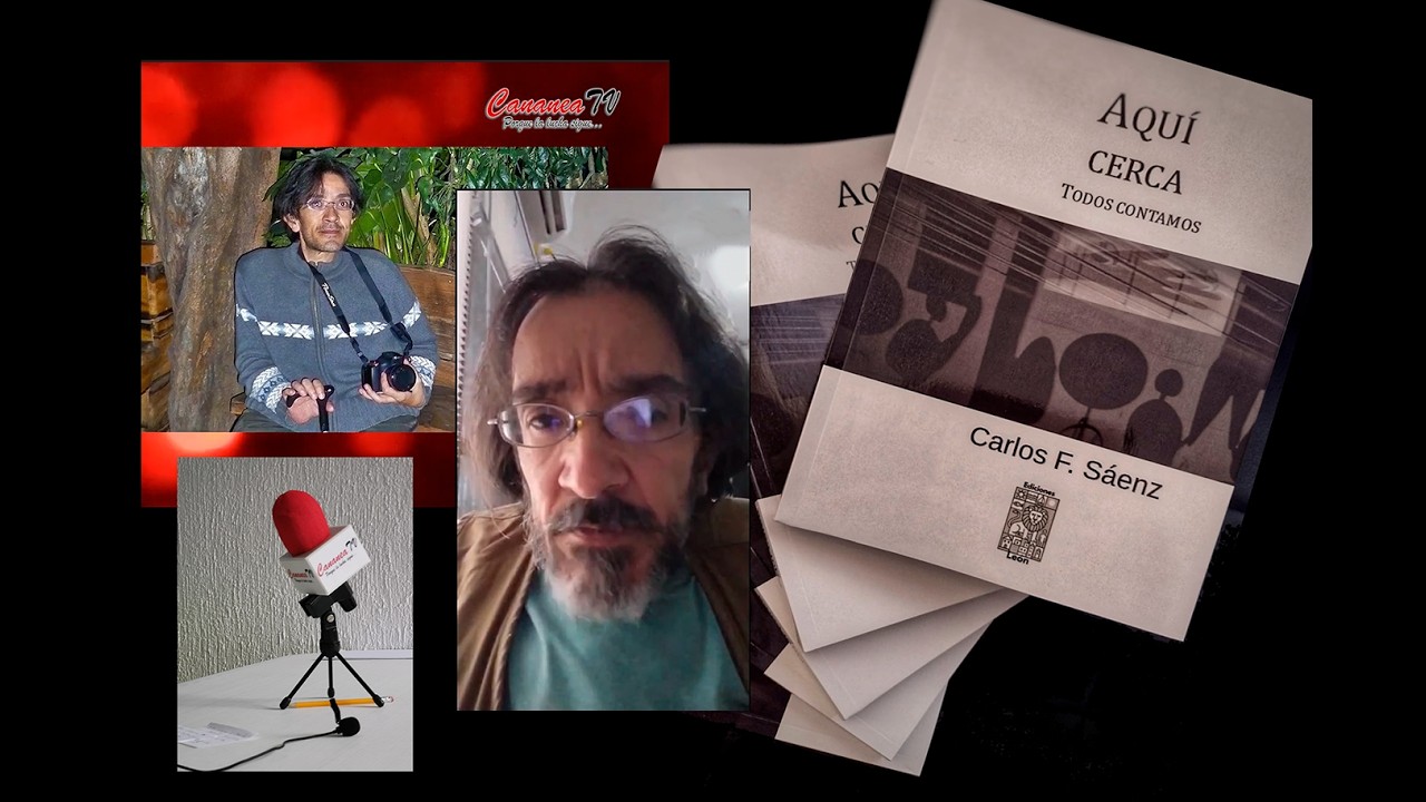 Carlos F. Sáenz, Habla de su Novela: 