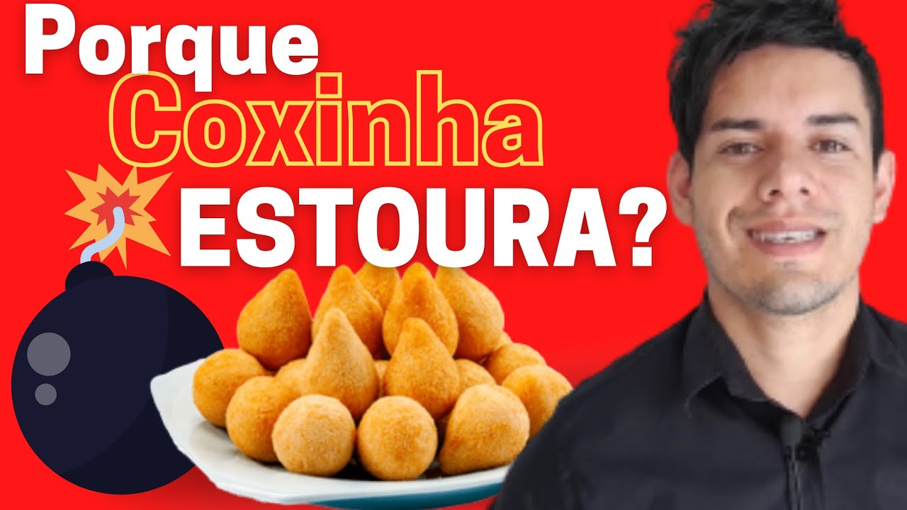 Entenda: Porque os Salgados ESTOURA na fritura.
