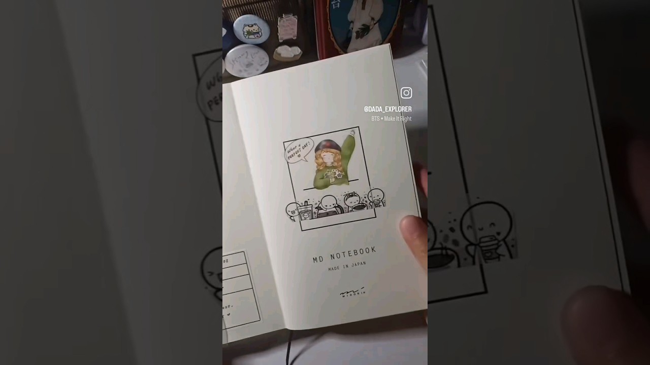 Decorate with me - Midori B6 Slim Grid ✨️