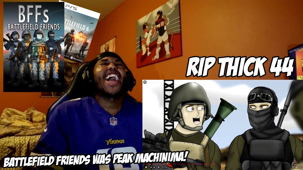 BFFs WAS PEAK MACHINIMA! GwoppyTrai Reacts To Battlefield Friends by @NeebsGaming (EP 1-23)